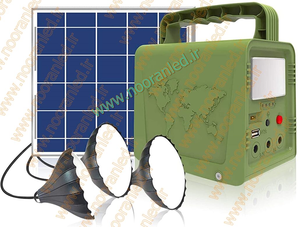 پاور بانک و چراغ خورشیدی